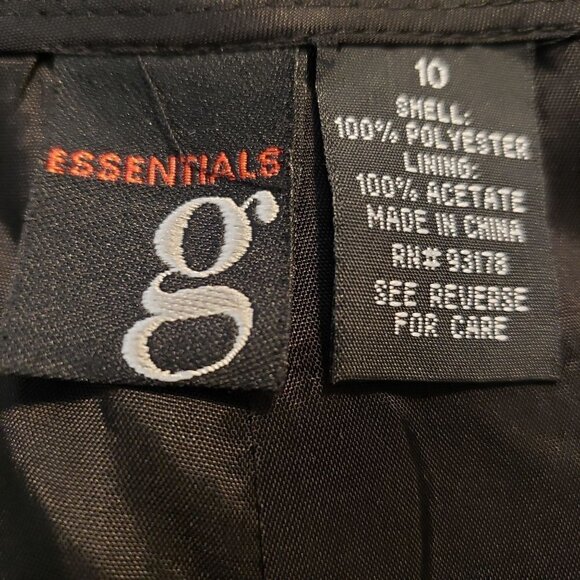 Essentials g dress pants size 10 NWT - Picture 10 of 10